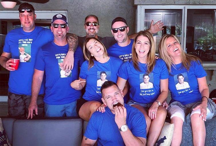 Smiling team